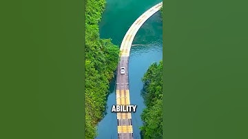 #FloatingBridge That Rises With Water – Genius Engineering!#Shorts #viralvideo #EngineeringExplained