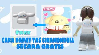 Cara dapat tas cinamonroll gratis di roblox [Roblox indonesia] screenshot 4