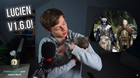 Lucien Flavius Behind the Scenes - Lucien v1.6.0 Live Twitch Launch - Skyrim Modding Workshop 38