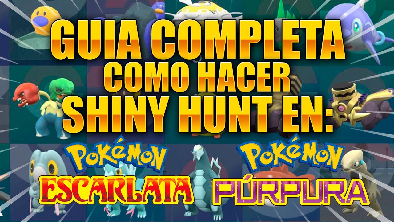 Conseguir Pokémon shinys fácil y rápido en Escarlata y Púrpura: Métodos y  bonus