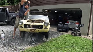 MG Midget Restore (part 4) Clean Up screenshot 5