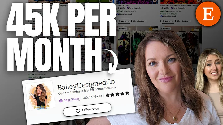 The Secret to Earning $45,000/Month Selling Digital Products on Etsy