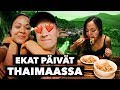 JOTAIN TÄYSIN UUTTA ✈️🌴🍜 | Thai day 1