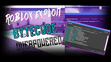 [PATCHED] ROBLOX EXPLOIT:✔️  Bytec0de✔️  [OP LUA-C SCRIPT EXECUTOR][120+ COMMANDS][WORKING!]