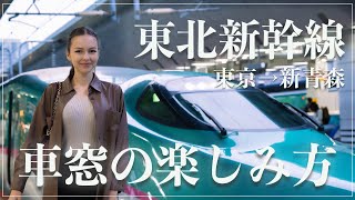 【車窓を楽しむなら】知って乗ると面白い東北新幹線の豆知識はやぶさ51号　東京→新青森