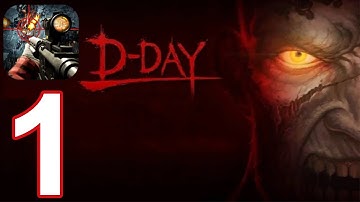 Zombie Hunter D-Day : 10Mil Gameplay Walkthrough Part 1 - Area 1 D-79-D73 (Android, iOS)