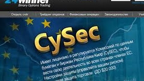 [ITNW] Interesting Binary Option Brokers. 24winner