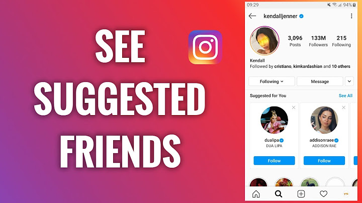 If you search someone on instagram will you show up as a suggested friend