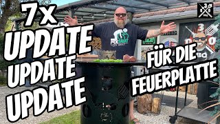 Was ist NEU - Besser - 7 x Update für die FEUERPLATTE - UNBOXING - 030 BBQ