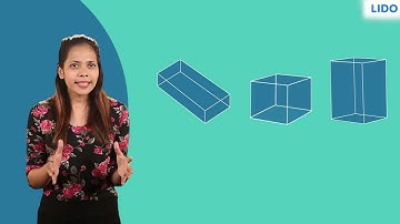 Properties of cube and cuboids. | Representing 3D in 2D | Class 8 Math
