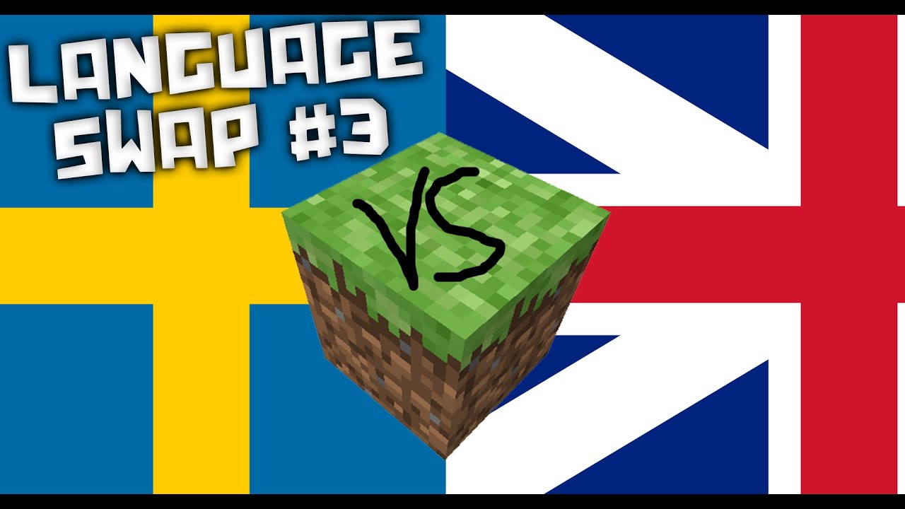 Minecraft Language Build Minecraft Build Battle language swap #3 Swedish vs English! - YouTube