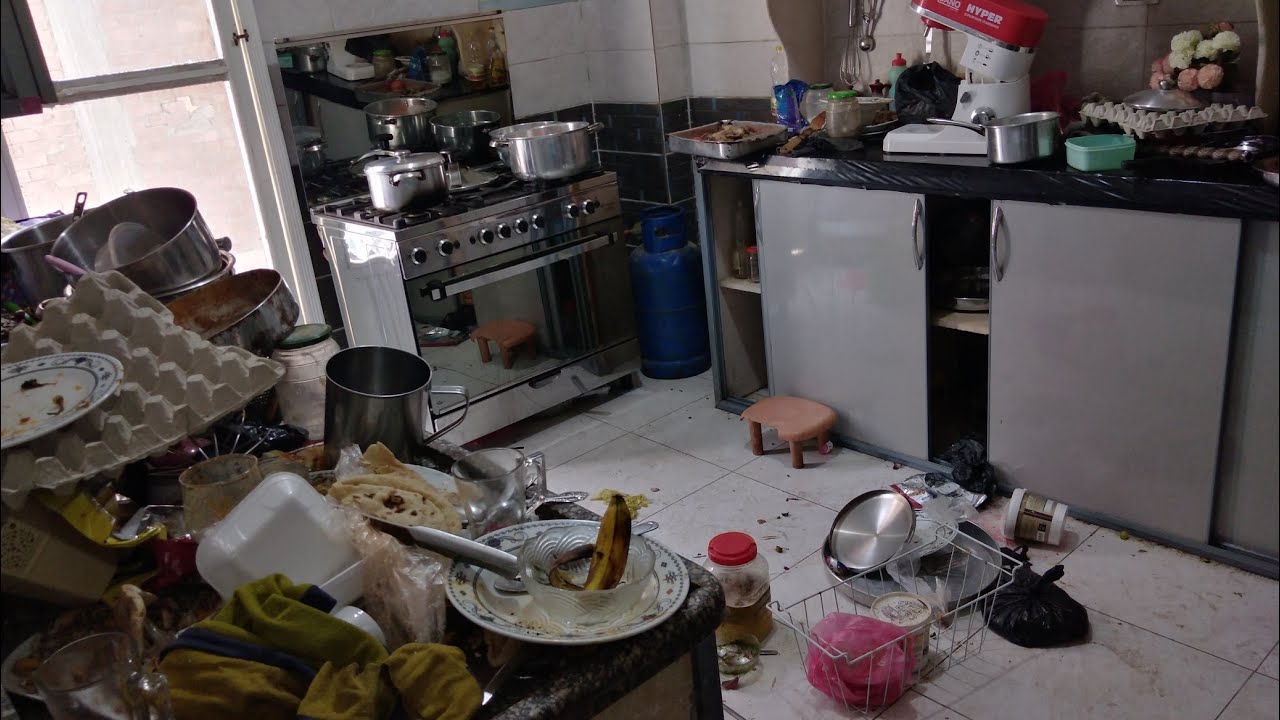 الناس اللي مطابخهم معفنة وقذرة الفيديو ده هيفيدهم/أصحاب المطابخ النظيفة يمتنعون ههههه