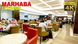 DUBAI INTERNATIONAL AIRPORT (DXB) - MARHABA LOUNGE REVIEW