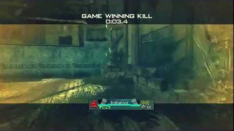 MW3 Throwing Knife Killcam Like a BO$$!!!