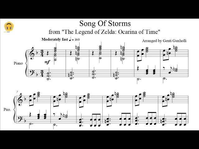 The Legend of Zelda™: Ocarina of Time™ Song of Storms - Electric