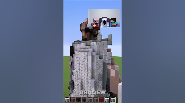 Granny build challenge in Minecraft
