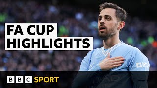 Late Silva goal helps Man City beat Chelsea and reach FA Cup final | Highlights | BBC Sport image