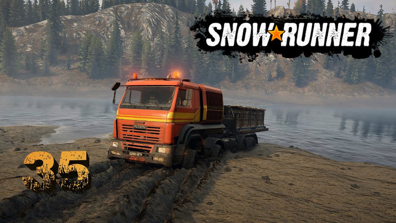 Snowrunner смитфилдская дамба машины