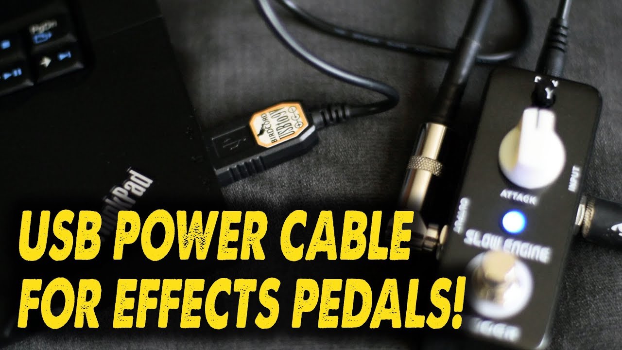 USB Power for your Effects Pedals! - Demo / Review 