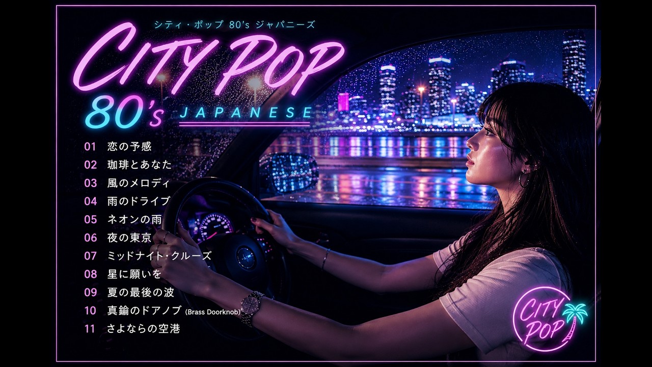 80's JAPAN--Music[City Pop BGM] Love to Farewell at the Airport