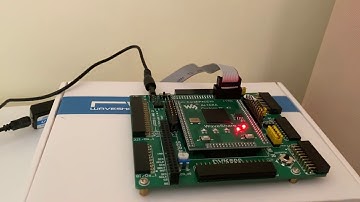 RISC-V 32I core with Wishbone bus on FPGA board (Blink test program)