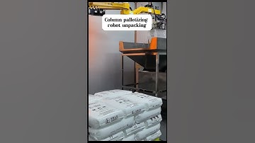Column palletizing robot.#Welding #Industrial #robot #welding #palletizing #robot #automation