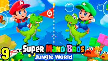 Best Game Like Super Mario Super Mano Bros - Jungle World Android ios Gameplay Part 9