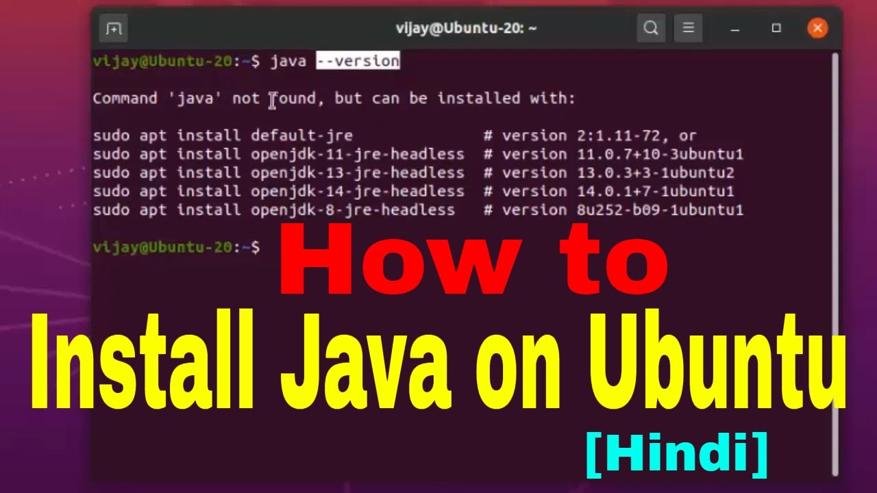 ubuntu install java plugin