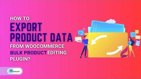 How to export data from Woocommerce bulk product editing plugin?
