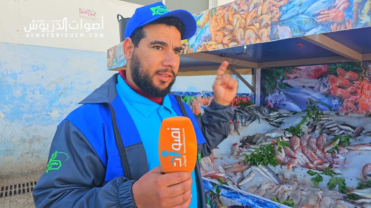 أصوات الدريوش ترصد آراء بائعي السمك حول جودته وأسعاره قبل رمضان