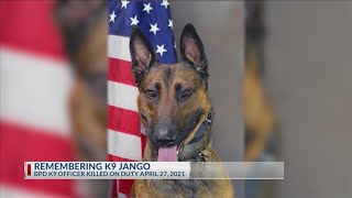 Remembering Bakersfield PD K9 Jango