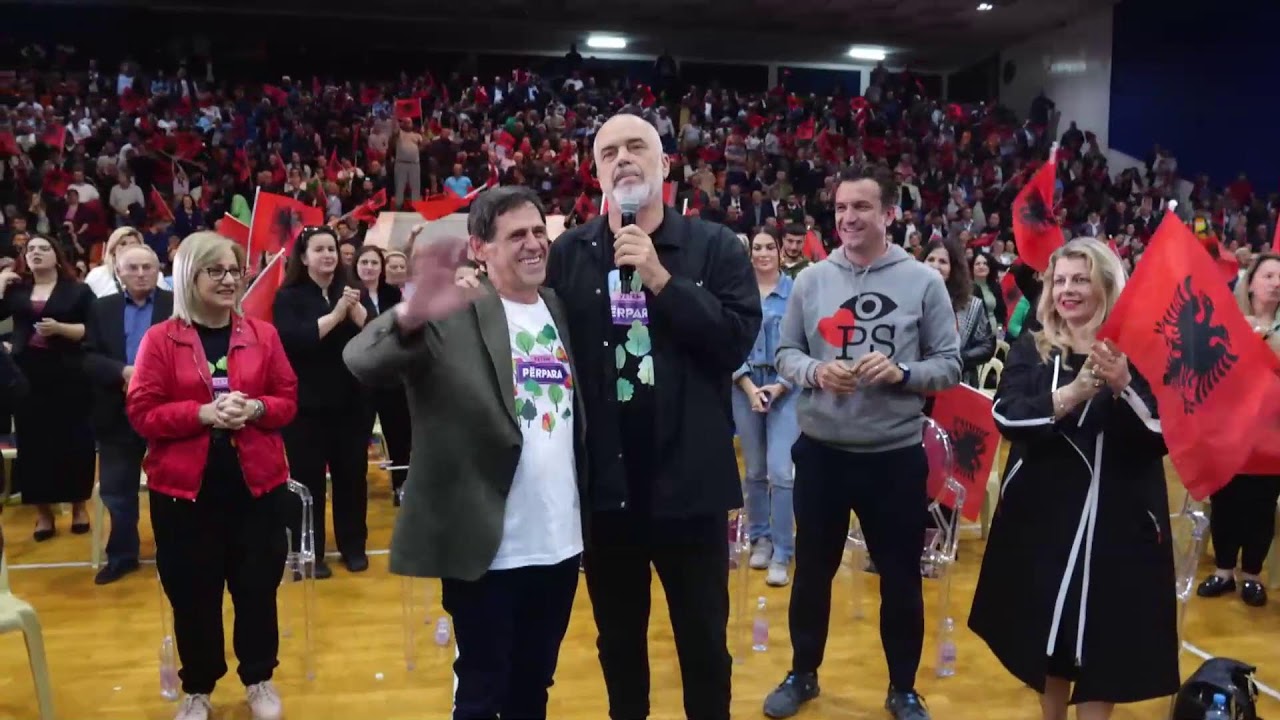 Kryeministri Edi Rama - 🇦🇱🌹KAMZA VETËM PËRPARA➡️ me Rakip Sulin dhe Partinë Socialiste 🏃🏻‍♂️👍🏻🗳️