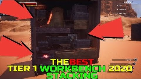 Conan Exiles BEST Workbench Stacking Tier 1 EVERYTHING! 2020 | #Synergize