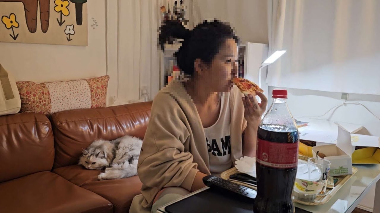 시골집 여자 혼자보낸 심심한 크리스마스