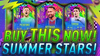 YOU NEED TO BUY THESE PLAYERS NOW! SUMMER STARS TEAM 2 IS HERE! THE BEST FIFA 21 TRADING TIPS NOW!