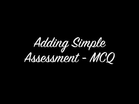 Open edX Part 8 | Adding Simple Assessment Part I