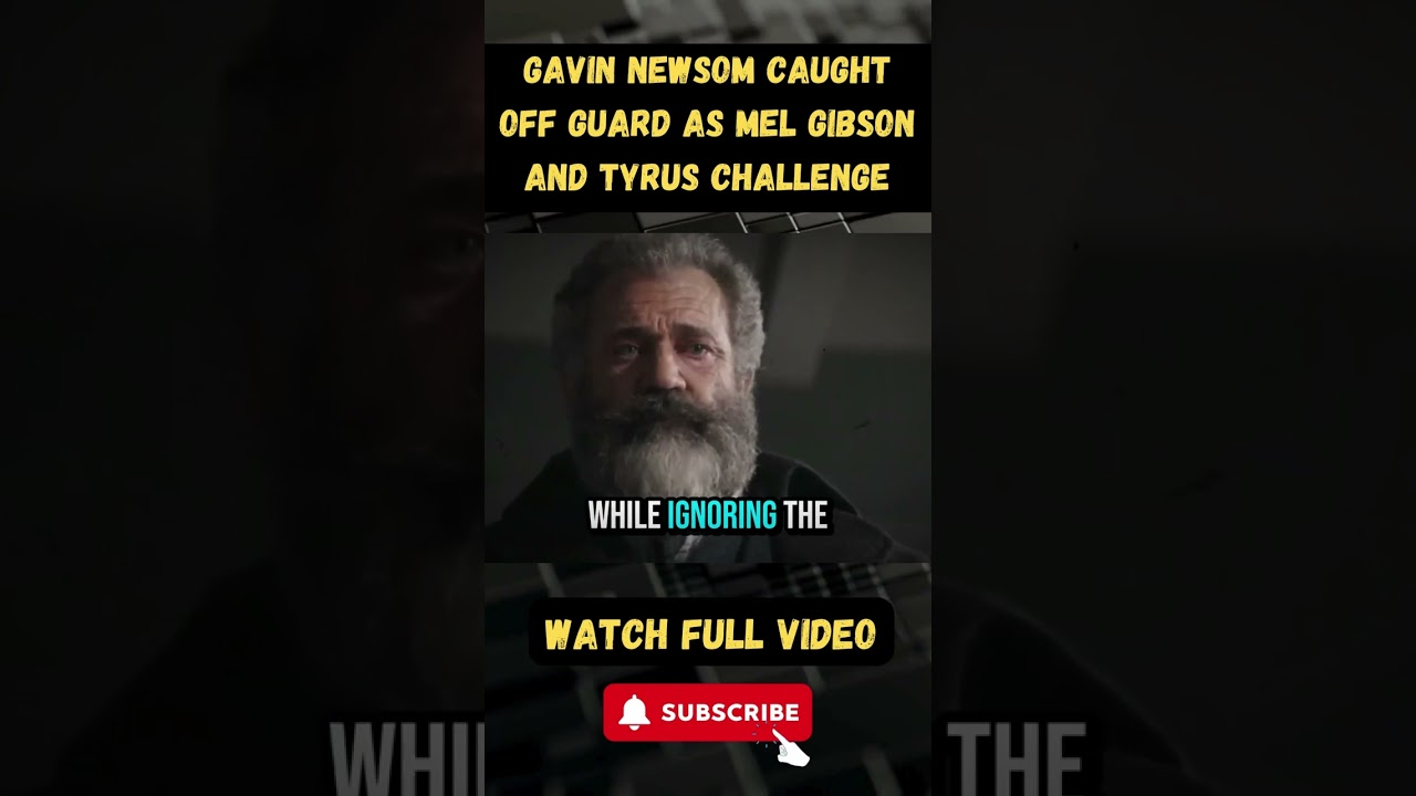 Мел Гибсон и Тайрус поставили Гэвина Ньюсома в неловкое положение во время четвертой части прямог...
