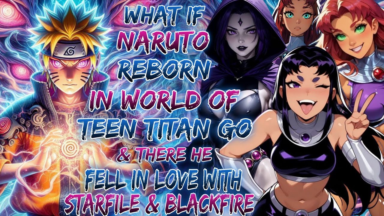 what if naruto reborn in world of teen titan go & there he fell in love with starfire & blackfire