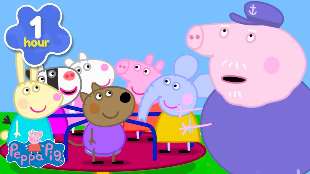 🐷Dědeček Prasátko učí všechny, aby se střídali! | Prasátko Peppa | Karikatury pro děti