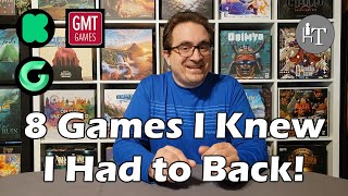 8 Games I Knew I Had to Back!