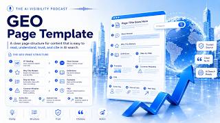 GEO Page Template: Build AI-Ready Pages That Deserve to Be Cited #geo #seo #aeo