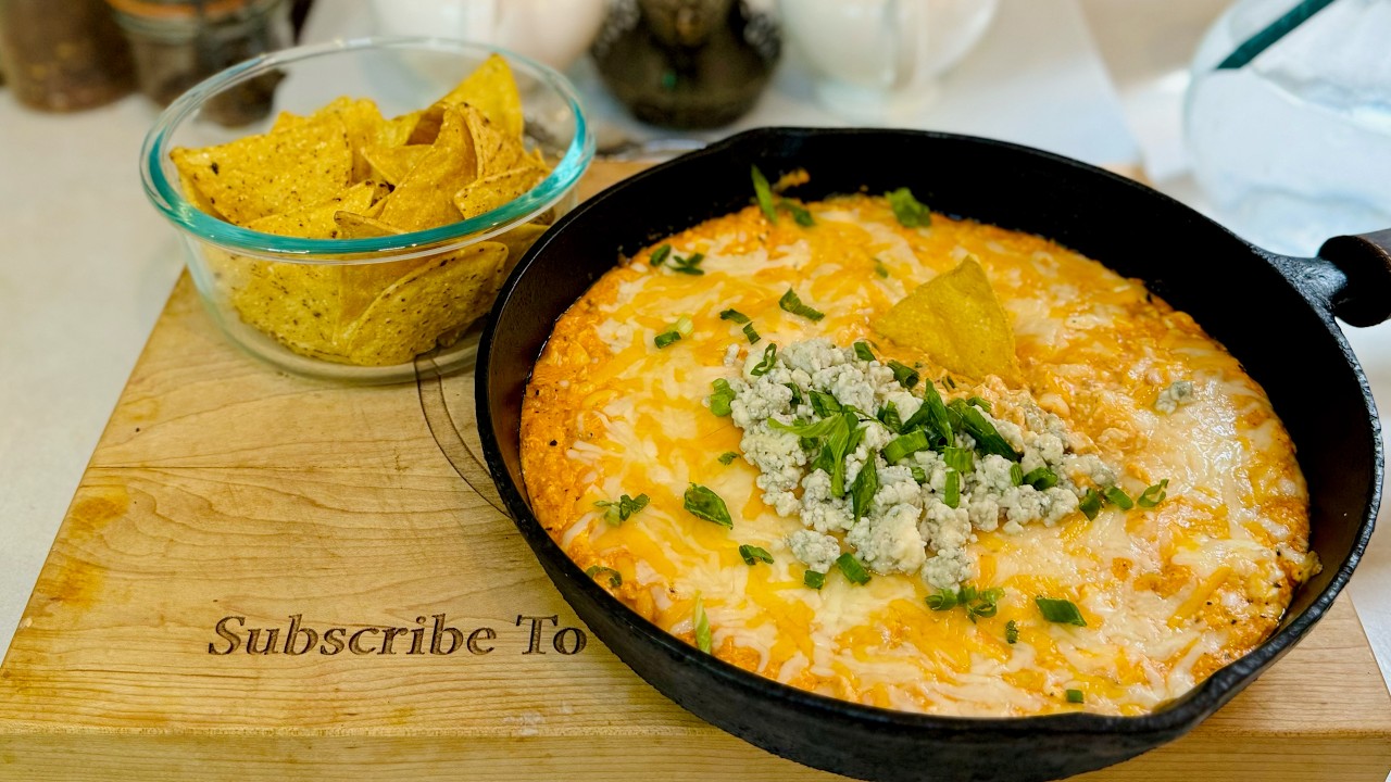Smoked Buffalo Chicken Dip | Fast & Easy Party Recipe - YouTube