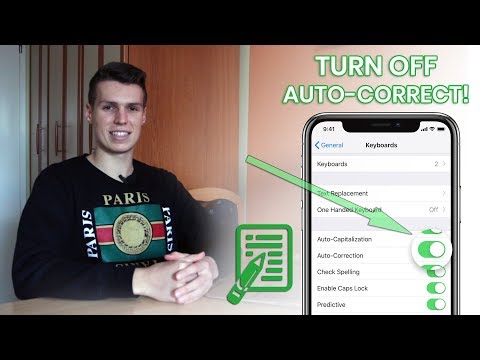 How to Turn Off AutoCorrect on iPhone in iOS 12!