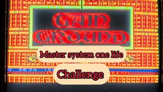 Sega Master System One Life Challenge #16 Gain Ground  #onelifechallenge  @GenerationPixel