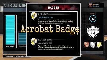 How to get Acrobat in Nba2k16