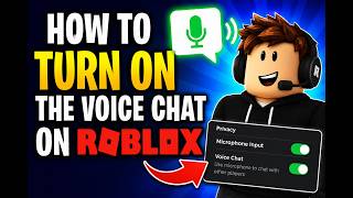 how to turn on the voice chat on Roblox