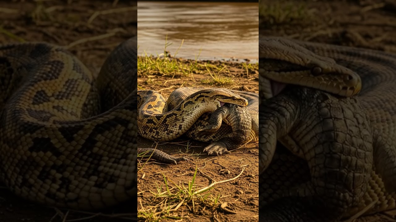 Will the snake successfully catch the fast lizard in action 