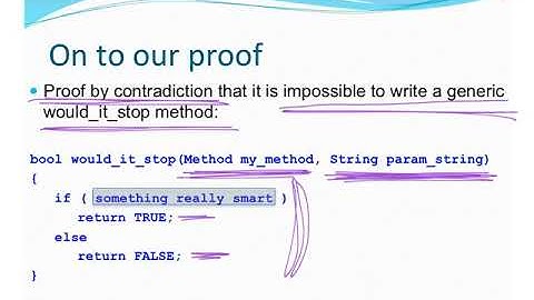 Foundations 11 3 The Halting Problem