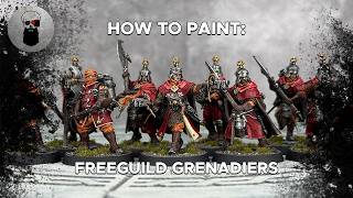 Contrast+ How to Paint: Freeguild Grenadiers
The Grenadiers are the elite infantry of the Freeguilds better equipped and trained than your average Steelhelm and boy do they show it. Theyre really pretty models and a lot of fun to put together and paint. As much as I like Steelhelms I think I wanna do a decent core of these guys for my Cities of Sigmar collection! Thanks as always goes to Games Workshop who sent me these guys as part of the City of Ash box! One more video remains in the form of the Mallus Forgepriest and then its on to new things!
In this video I used some new brushes from Ruby Brushes and theyre absolutely wonderful! If youd like to try them out for yourself and support the channel at the same time you can do so by clicking this link: https://rubybrushes.com/?ref=warhipster and if you use code: WARHIPSTER you get 5% off your purchase!
Order your Warhammer 40,000 and Age of Sigmar from Firestorm Games at 10–20% off and support the channel at no extra cost: https://www.firestormgames.co.uk/?aff=636f18da26783
If youre visiting London or you live there already and are looking for the best destination to play tabletop games, check out Bad Moon Cafe and book your tables now by heading to their website here: https://www.badmooncafe.co.uk/
After some Warhammer Merch? You can now buy official Warhammer Merch AND Support the channel by using this affiliate link: https://merch.warhammer.com?sca_ref=6457330.HdW955LMkY
Want to Donate to the Channel directly?: https://paypal.me/warhipster?country.x=GB&locale.x=en_GB
Support the channel on Patreon: https://patreon.com/warhipster
Buy me a coffee: https://ko-fi.com/warhipster
Follow me on Instagram: https://instagram.com/warhipster
Follow me on Twitter: https://twitter.com/warhipster
Dont forget to like, share, subscribe, and ring the bell to make sure you keep up to date with all our latest videos!
Thanks for watching!
Paints used:
Gryph-Hound Orange
Cygor Brown
Baal Red
Flesh Tearers Red
Black Legion
Guilliman Flesh
Wyldwood
Iyanden Yellow
Blood Angels Red
Gore-Grunta Fur
Fuegan Orange
Nuln Oil
Agrax Earthshade
Morghast Bone
Iron Warriors
Retributor Armour
Bloodreaver Flesh
Bestigor Flesh
Evil Sunz Scarlet
Wild Rider Red
Fire Dragon Bright
Dawnstone
Karak Stone
Leadbelcher
Ironbreaker
Liberator Gold
Lahmian Medium
Grey Seer Primer
#warhammercommunity #adwip #newaos Contrast+ How to Paint: Freeguild Grenadiers