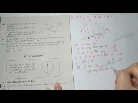 Video Giải bài 48 trang 93 SGK toán 8 tập 1 - youtube